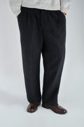 Pinstriped Tailored Pants