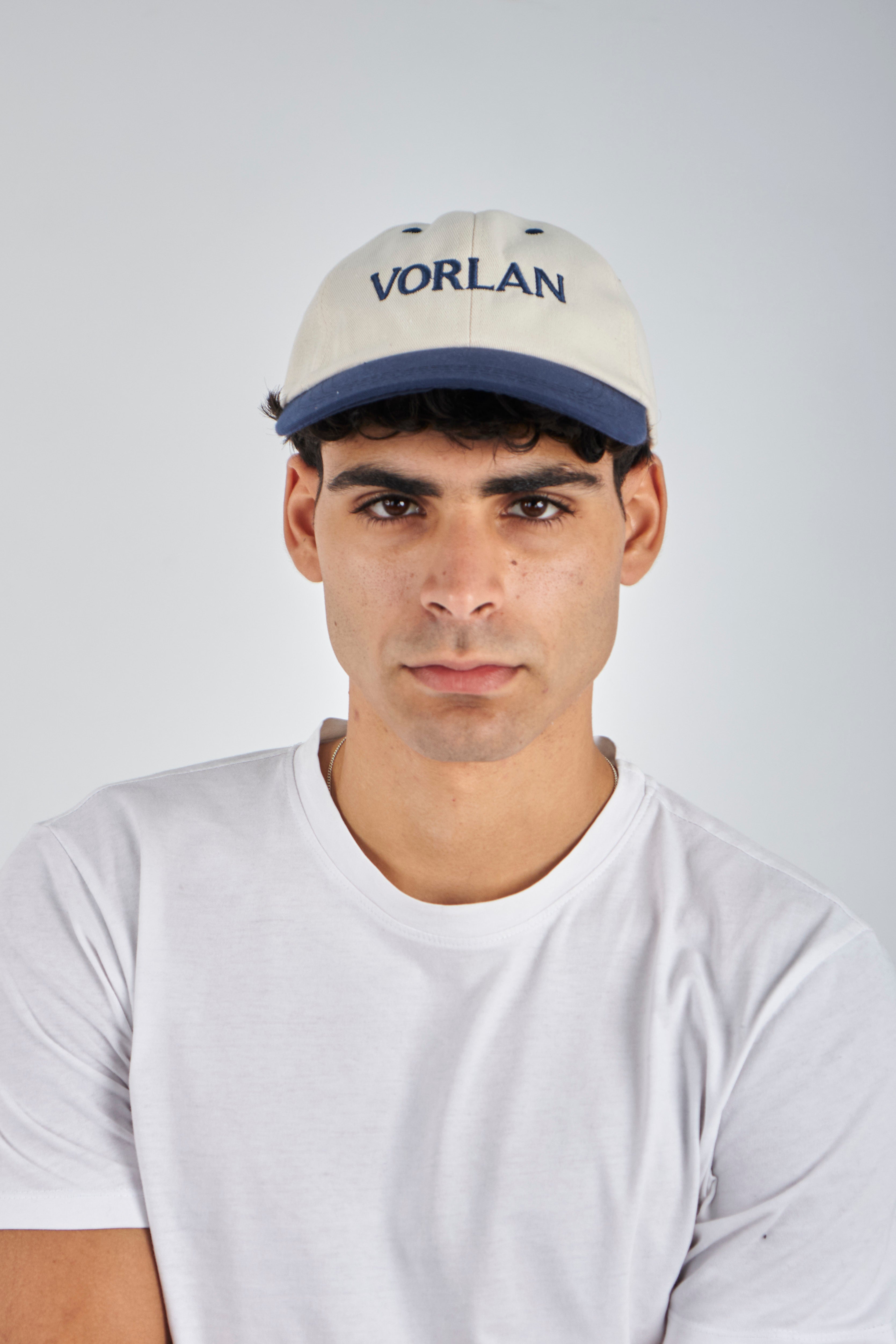 WHITE & NAVY – TWO-TONE CAP