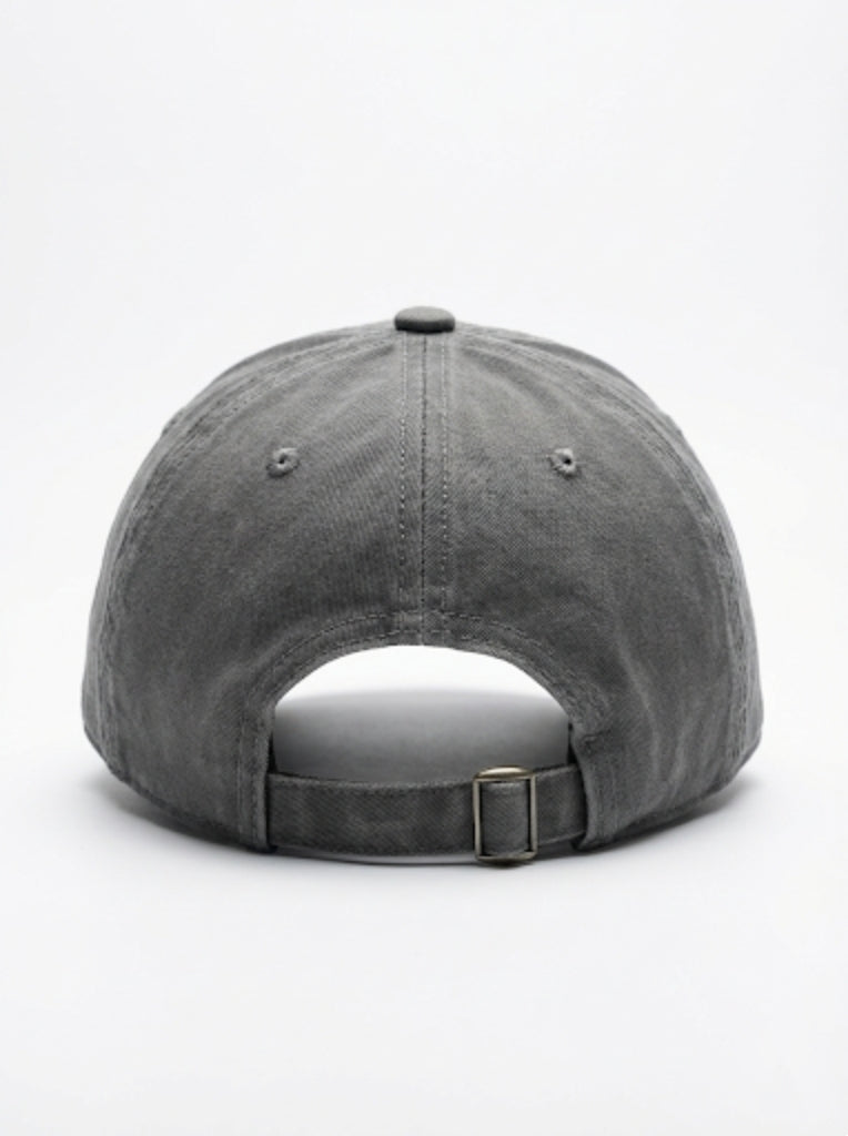GRAY DAD CAP