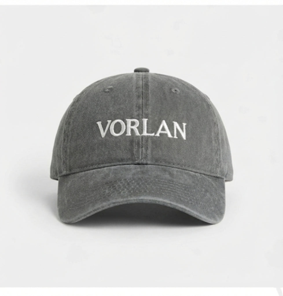 GRAY DAD CAP