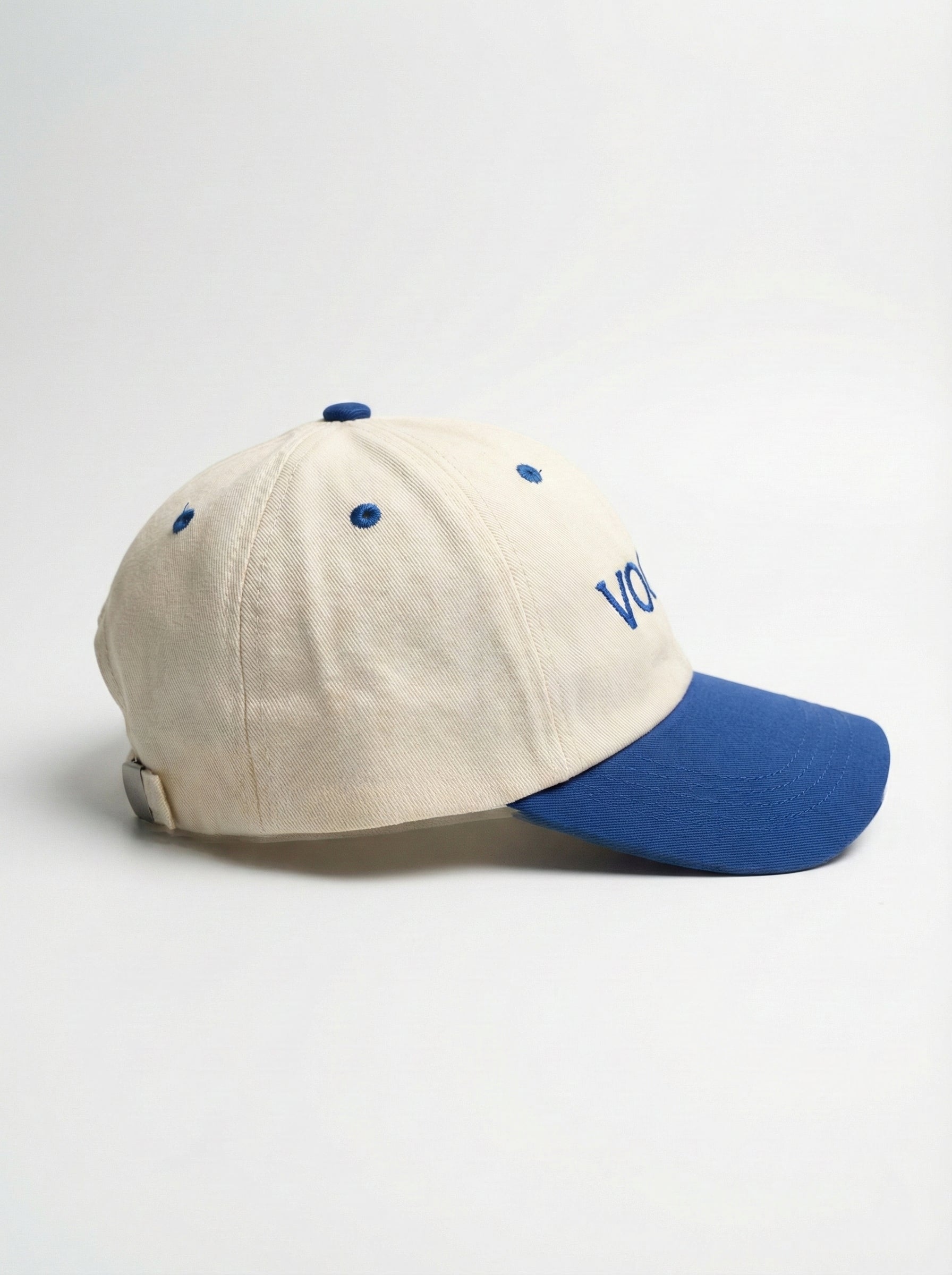 WHITE & ROYAL BLUE – TWO-TONE CAP