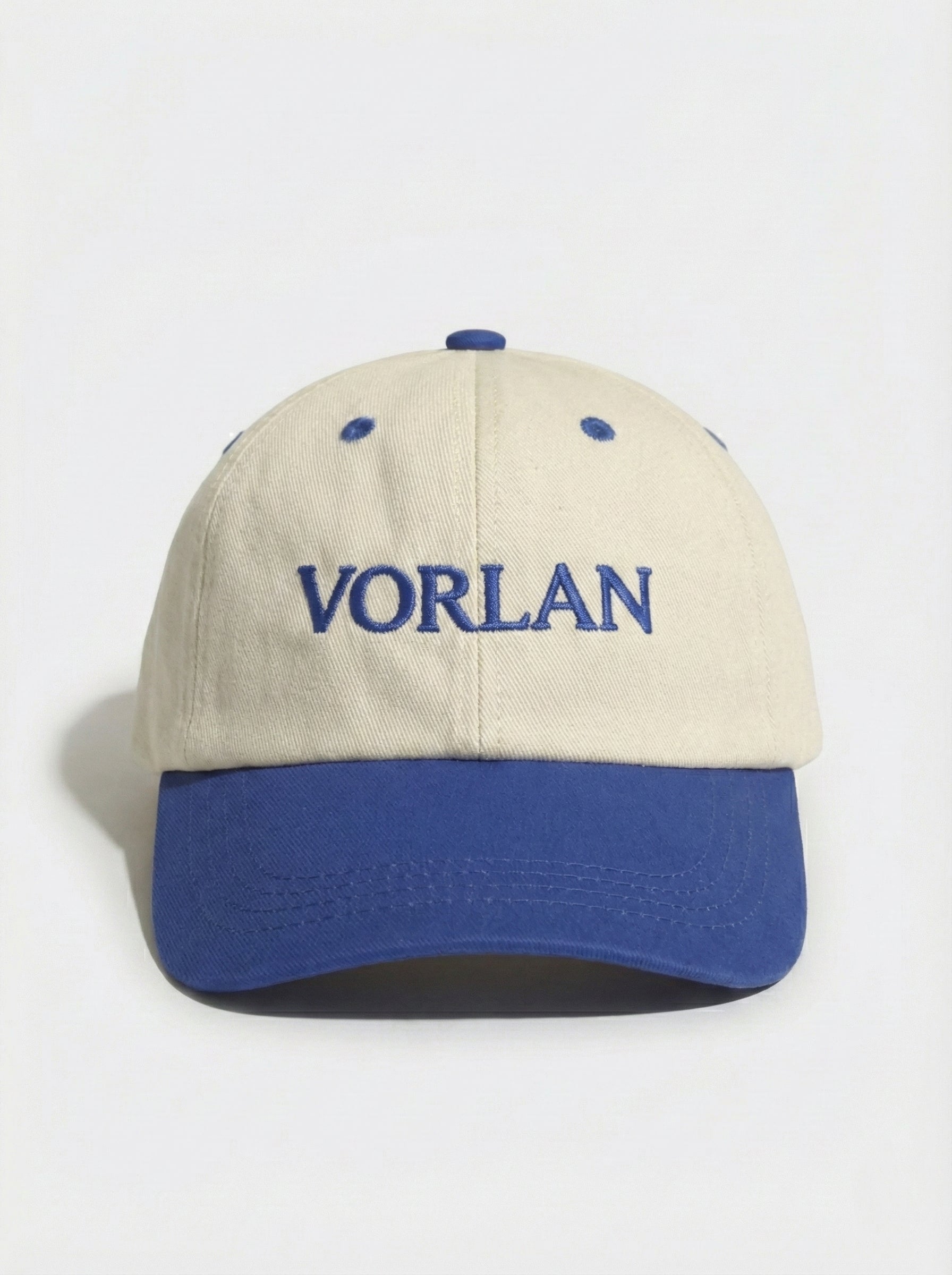 WHITE & ROYAL BLUE – TWO-TONE CAP