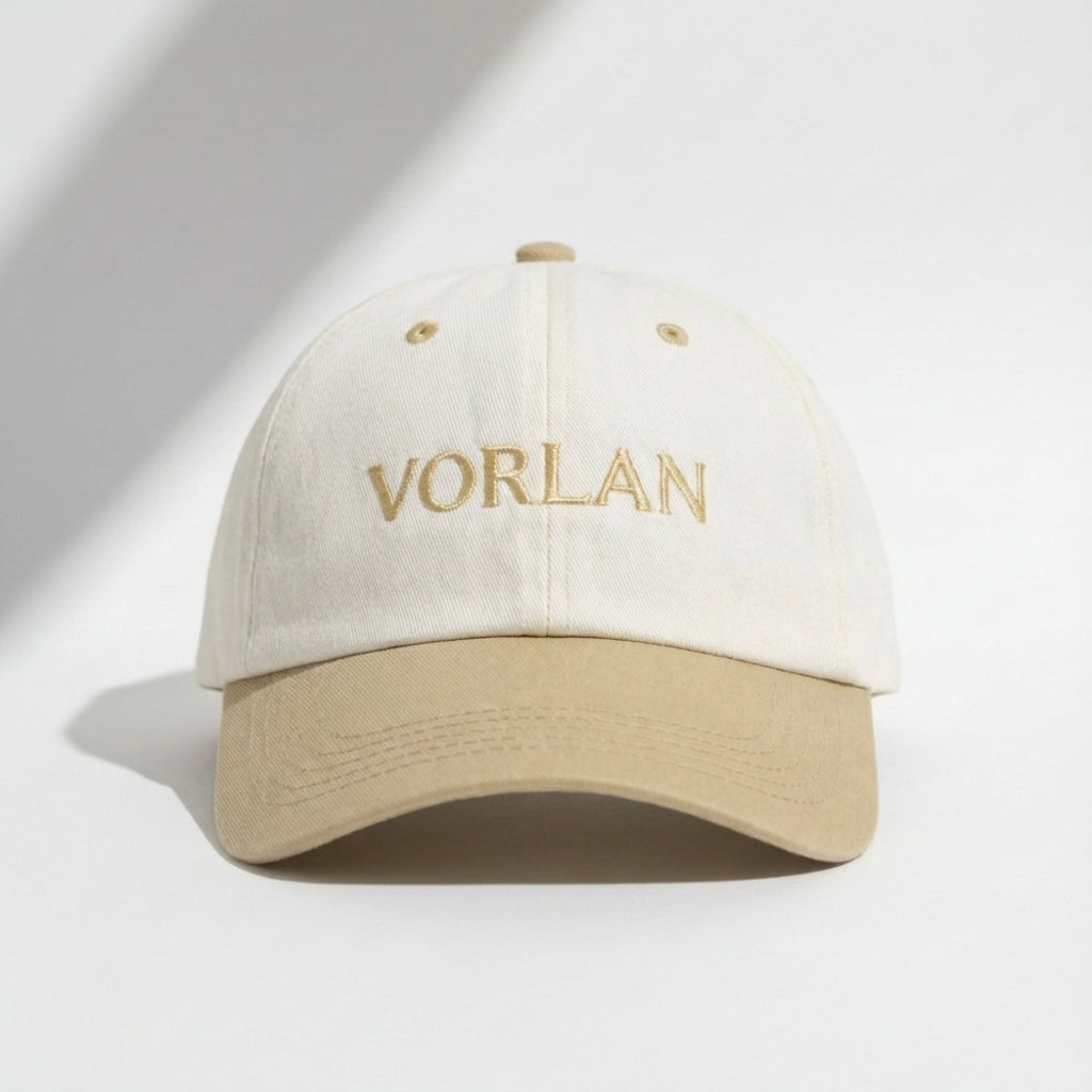 WHITE & BEIGE – TWO-TONE CAP