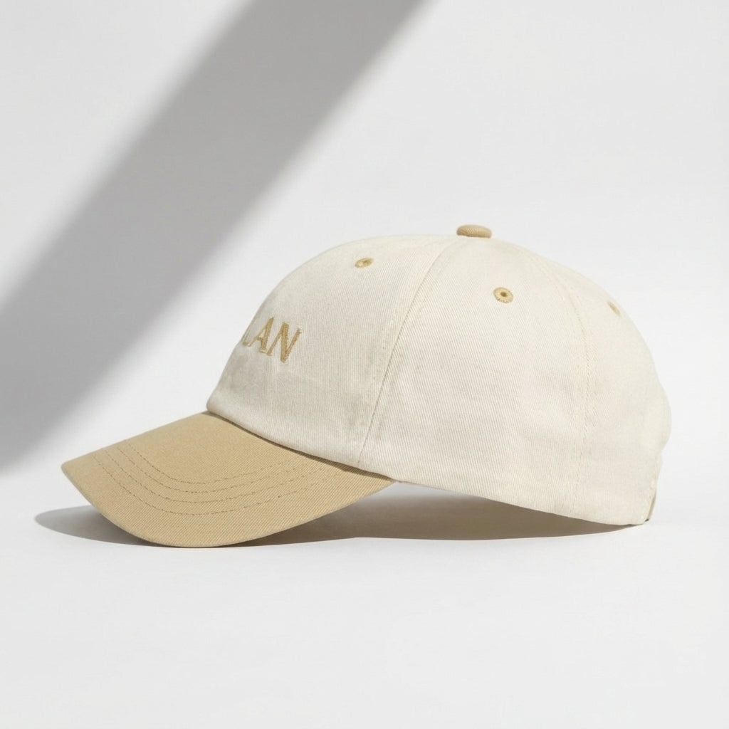 WHITE & BEIGE – TWO-TONE CAP