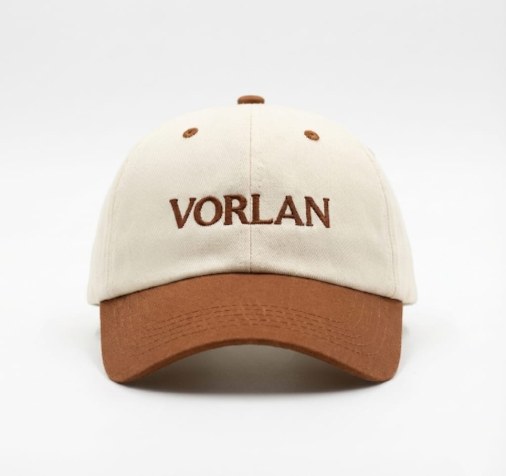 WHITE & BROWN – TWO-TONE CAP