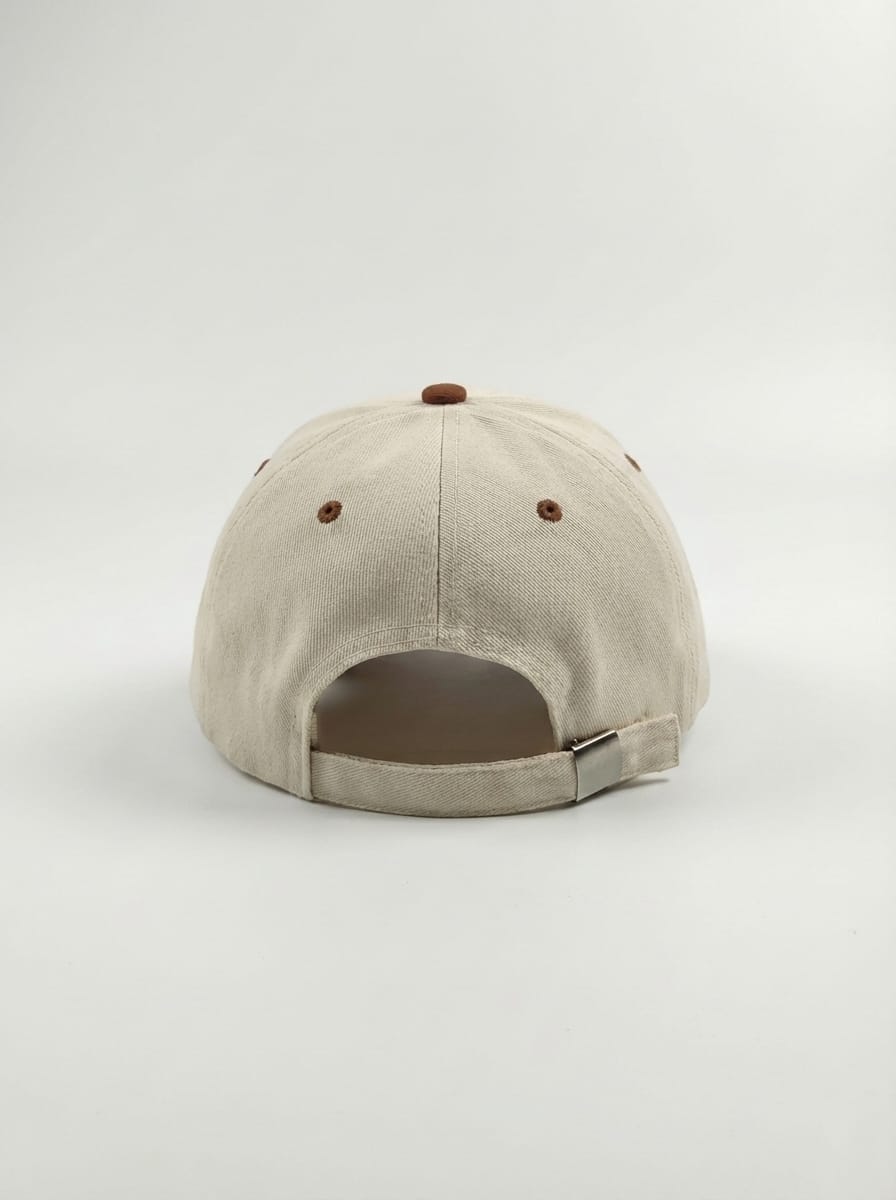 WHITE & BROWN – TWO-TONE CAP